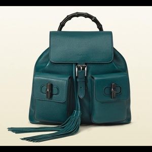 SOLD BNIB Gucci Backpack Bamboo Handle